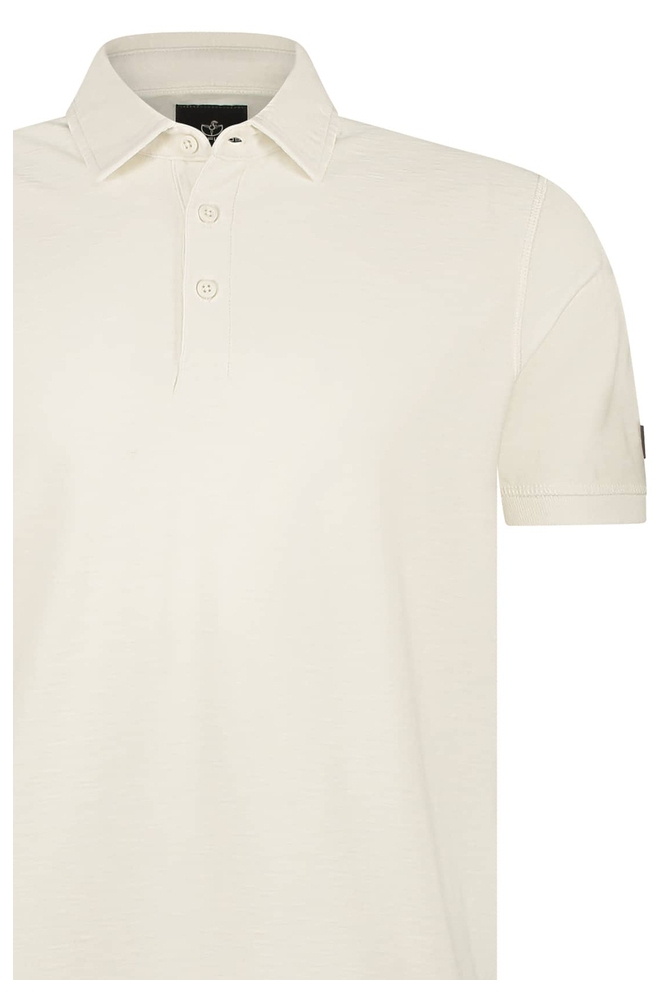 POLO VAN ZWARE JERSEYSTOF MET SLUBS 48435104 1700